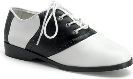 Women's Saddle-50, Flat Saddle Shoes