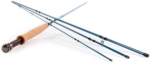 Allen - 6wt Compass Fly Rod Series, Graphite 4-Piece Fly Fishing Rod with Lifetime Warranty
