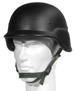 Firepower Replica M9 US Army Plastic Helmet, Black