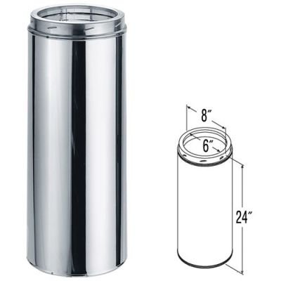Stainless Steel Chimney Pipe (CF) - 24