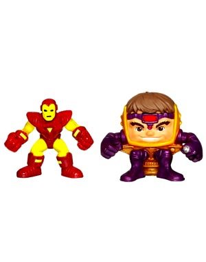Marvel Superhero Squad Series 16 Mini 3 Inch Figure 2Pack Iron Man & Modok