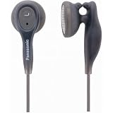 Panasonic RP-HV21Portable EarDrops Earbud Headphones (Black)