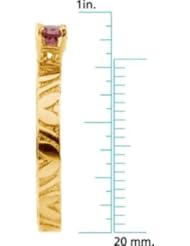 Jewelplus Youth Genuine Birthstone Ring 14K Yellow June