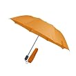 Taschenschirm Regenschirm - Farbe orange - Durchmesser ca. 81 cm