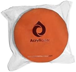 Acryliclear Foam Finishing Pad, 3-Inch, Orange