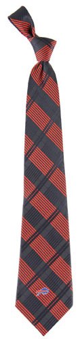 Buffalo Bills Woven Plaid Necktie