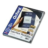 ESSELTE PENDAFLEX CORP. / Laserview imperial single-pocket portfolios with window, black, 10/pack / ESS10071 / Sold as 1 Pack / Mfr Part # 10071 \*/ Laserview imperial single-pocket portfolios with wi