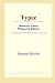 Typee (Webster's Czech Thesaurus Edition)
