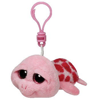 Ty Beanie Boos Shellby - Pink Turtle Clip