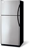 Review Frigidaire  / Frigidaire Gallery Series GLHT217JK 20.6 cu. ft. Top-Freezer Refrigerator with 4 Half-Width Cantilever SpillSafe Shelves, 2 Clear Humidity Crispers and Tilt-Out Freezer Wire Bin: Stainless Steel/Left-Swing Door