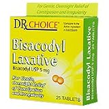 Bisacodyl Laxative Overnight Relief Of Constipation, 25 tabs, Bisacodyl Laxative Overnight Relief Of Constipation, 25 tabs,