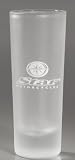 Yamaha OEM Star Clear Frosted Shot Glass. 2 oz. Set of Four. GST-09GLS-SH-OT-Set of Four