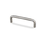 3-3/8 Overall Length Steel Wire Cabinet Pull. Holes are 3