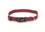 New Earth Soy Dog Collar, 1-Inch Wide, Cranberry
