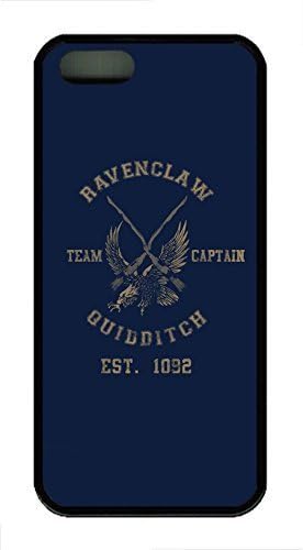 iPhone 5 Case, iPhone 5S Cases - Scratch-Resistant Soft Case Bumper for iPhone 5/5s Harry Potter Ravenclaw Quidditch Slim Fit White Rubber Back Case for iPhone 5/5S