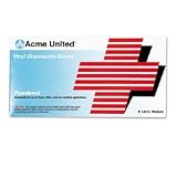 Vinyl Gloves, Medium, 100 Gloves per Box (ACM13011) Category: Disposable Vinyl Gloves