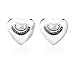 Juicy Couture Jewelry Puffed Heart Studs Silver