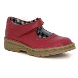 Dr Martens - Helena Mary Jane - Kids - Red