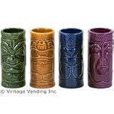 Accoutrements Tiki Mug, Set of 4