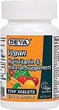 Deva Vegan Multivitamin, Mineral Supplement, Tiny Tablets, 90 Count Bottle