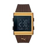 PUMA - Puma Men's Digital Watch - Brown - PU117GPC0108.916