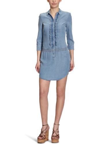 Miss Sixty Damen Kleid (mini) K7K300-DW9001-L00U38-F09950/IDI DRESS, Gr. 36/38 (M), Blau ( Preisvergleich
