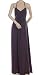 BCBG MOCHIATO JERSEY TIE LONG HALTER DRESS NEW S