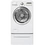 LG : WM2455HW 27 Front-Load Washer - White