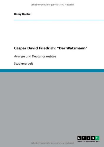 Caspar David Friedrich: "Der Watzmann"のJPEG画像
