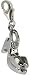 Chrysalis Sterling Silver Ladies Shoe Charm
