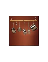 Buy Bar Pot Rack Length Finish: Bar Pot Rack, Natural