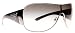 Prada PR 57LS Sunglasses Shiny Gunmetta 5AV3M1 PR57LS