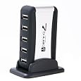 USB Highspeed 7 Port Hub w/ AC Adapter (Silver)