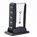 USB Highspeed 7 Port Hub w/ AC Adapter (Silver)