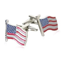 American Flag Cufflinks by Cuff-Daddy