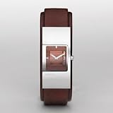 Fossil Womens JR9675 Brown Leather Strap Brown Analog Dial Watch
