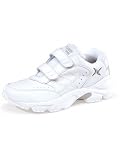 Mens Aetrex White Orthopedic Double Velcro Shoe (Available in all sizes and width) (Reduced Clearance)