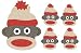 Classic Sock Monkey Wall Stickers