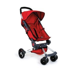 Quick Smart - Easy Fold Stroller - Red/black - Mookie Picture