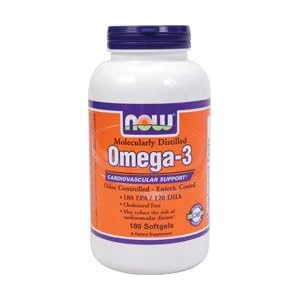 Now Foods Omega-3 180 Softgels