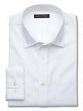 Banana Republic Men's White Classic Fit Non-Iron Shirt