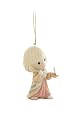 Precious Moments "May Your Faith Christmas Light The Way" Dated 2009, Christmas Ornament