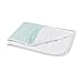 DMI Incontinence Pad, Reusable Bed Pad, Quilted Slide Sheet with Waterproof layer, 4 Ply, 28 x 36 Inches, Green