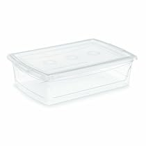 Big Sale Best Cheap Deals KIS Clear Omni 8-Pack Sweater/Boot Box, 26-Quart/25-Liter