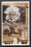Einstein Fine Art Print / Poster 24.00 x 36.00 in.