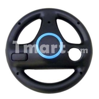 Steering Wheel Mario Kart for Nintendo Wii Black