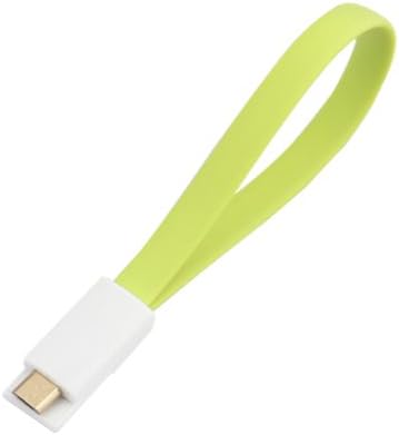 MONOKO Micro USB Sync and Charge Cable, with Megnet, Green
