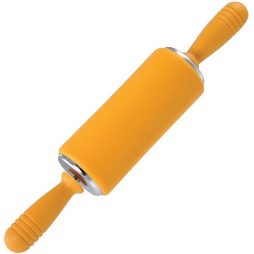 Fiesta Products Sil-pin Junior Rolling Pin, Apricot Color