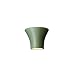 Ambiance Open Top and Bottom Small Round Flared Wall Sconce Finish: Slate Marble