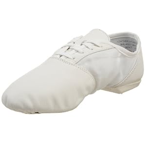 Capezio Ladies Canvas Leather Jazz Shoe by Capezio